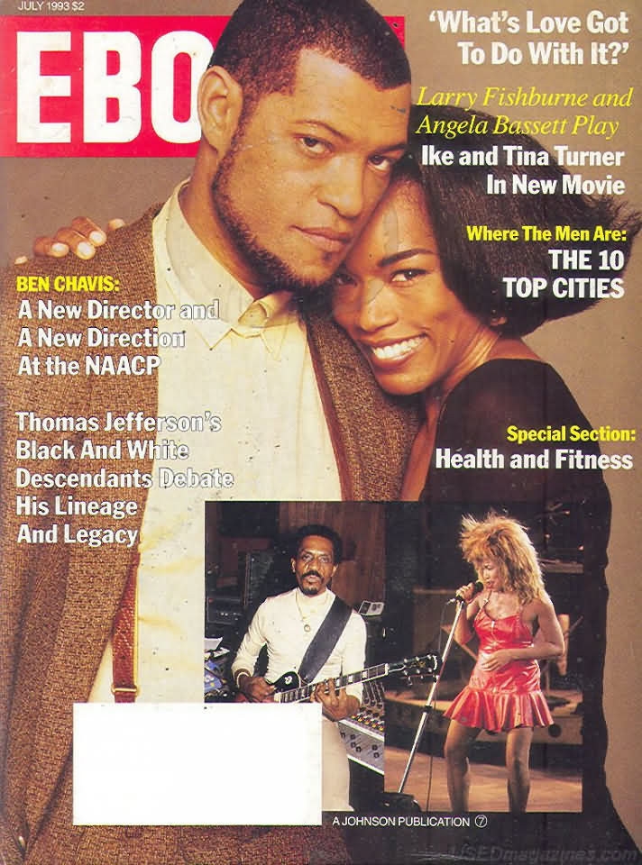 Ebony July 1993 magazine back issue Ebony magizine back copy 