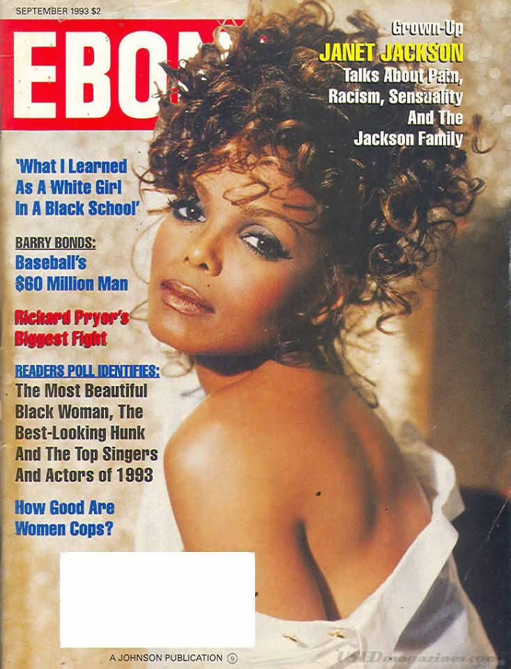 Ebony September 1993 magazine back issue Ebony magizine back copy 
