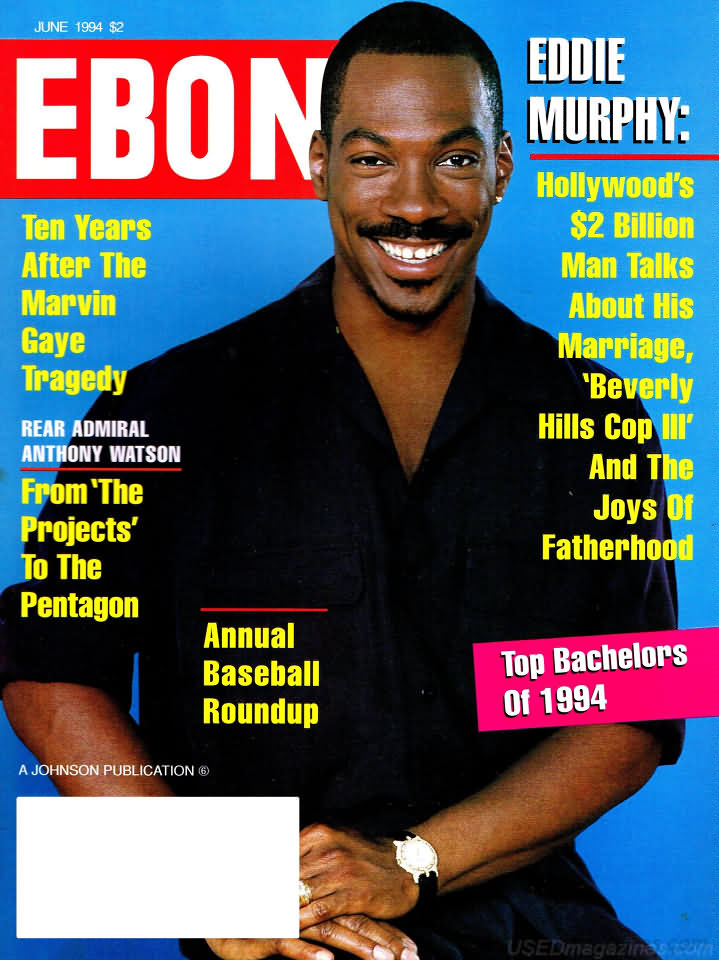 Ebony June 1994 magazine back issue Ebony magizine back copy 