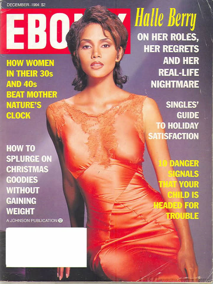 Ebony December 1994 magazine back issue Ebony magizine back copy 