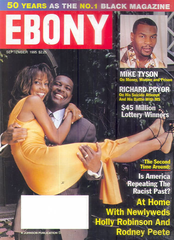 Ebony September 1995 magazine back issue Ebony magizine back copy 