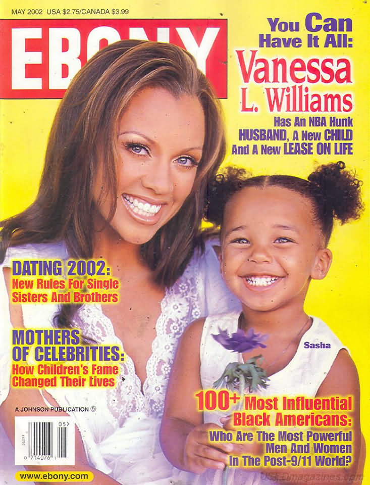 Ebony May 2002 magazine back issue Ebony magizine back copy 