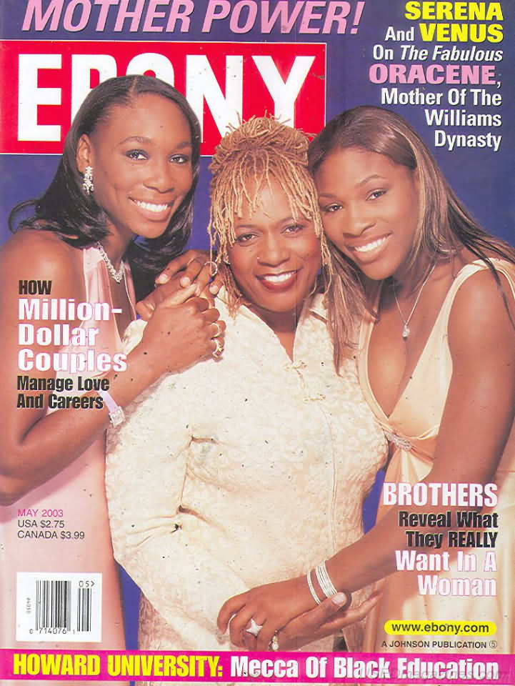 Ebony May 2003 magazine back issue Ebony magizine back copy 