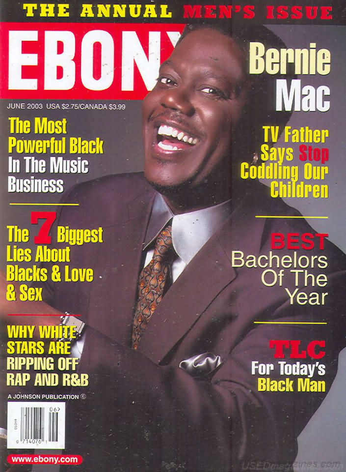 Ebony June 2003 magazine back issue Ebony magizine back copy 