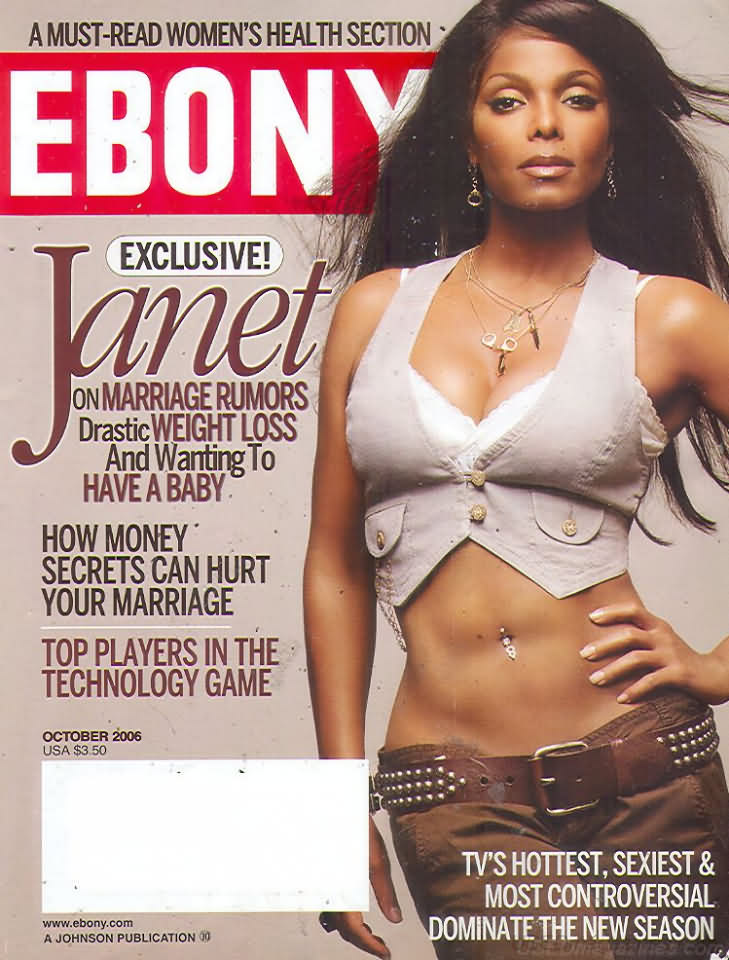 Ebony October 2006 magazine back issue Ebony magizine back copy 