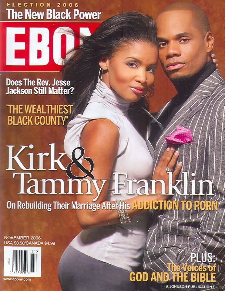 Ebony November 2006 magazine back issue Ebony magizine back copy 