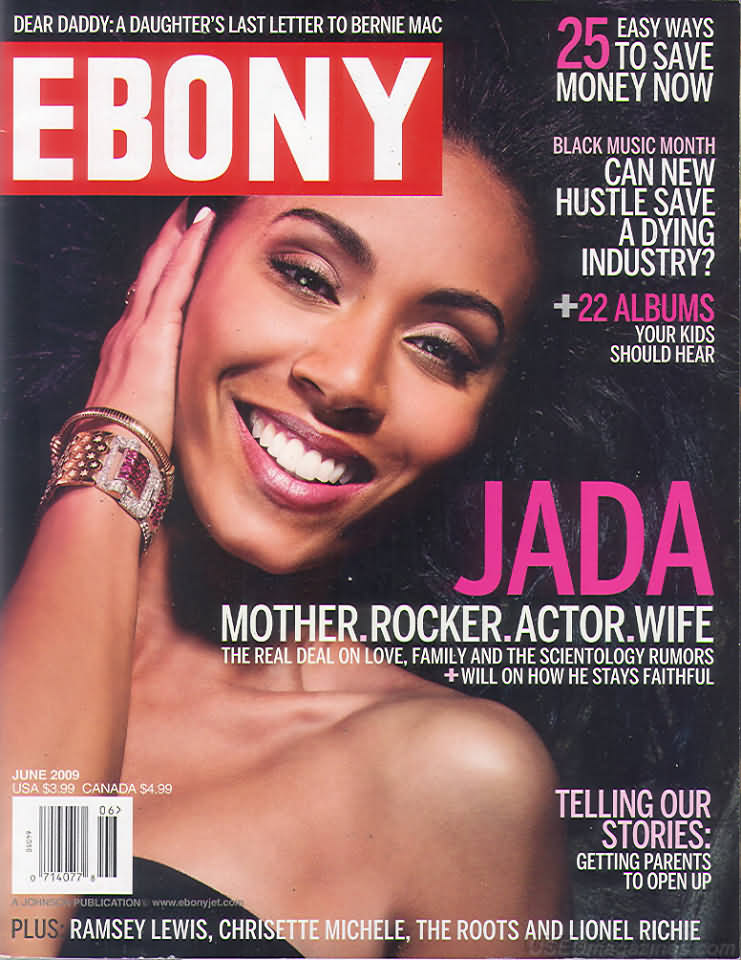 Ebony June 2009 magazine back issue Ebony magizine back copy 