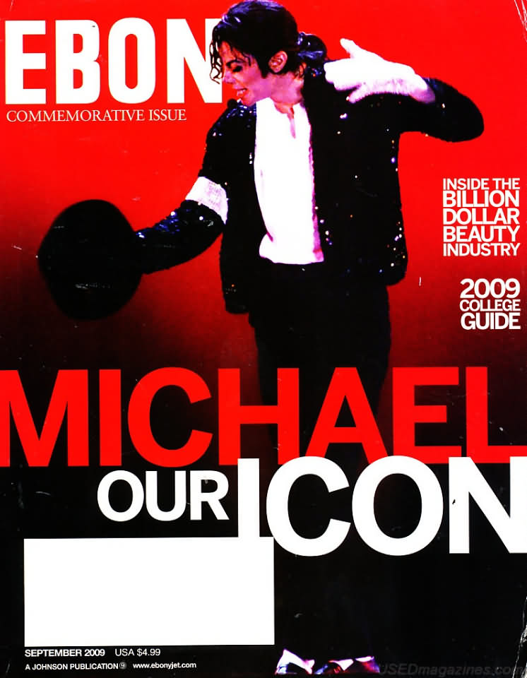 Ebony September 2009 magazine back issue Ebony magizine back copy 