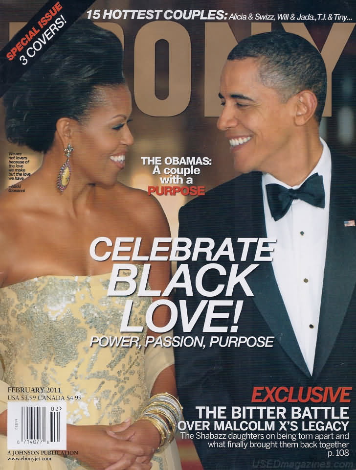 Ebony February 2011 magazine back issue Ebony magizine back copy 