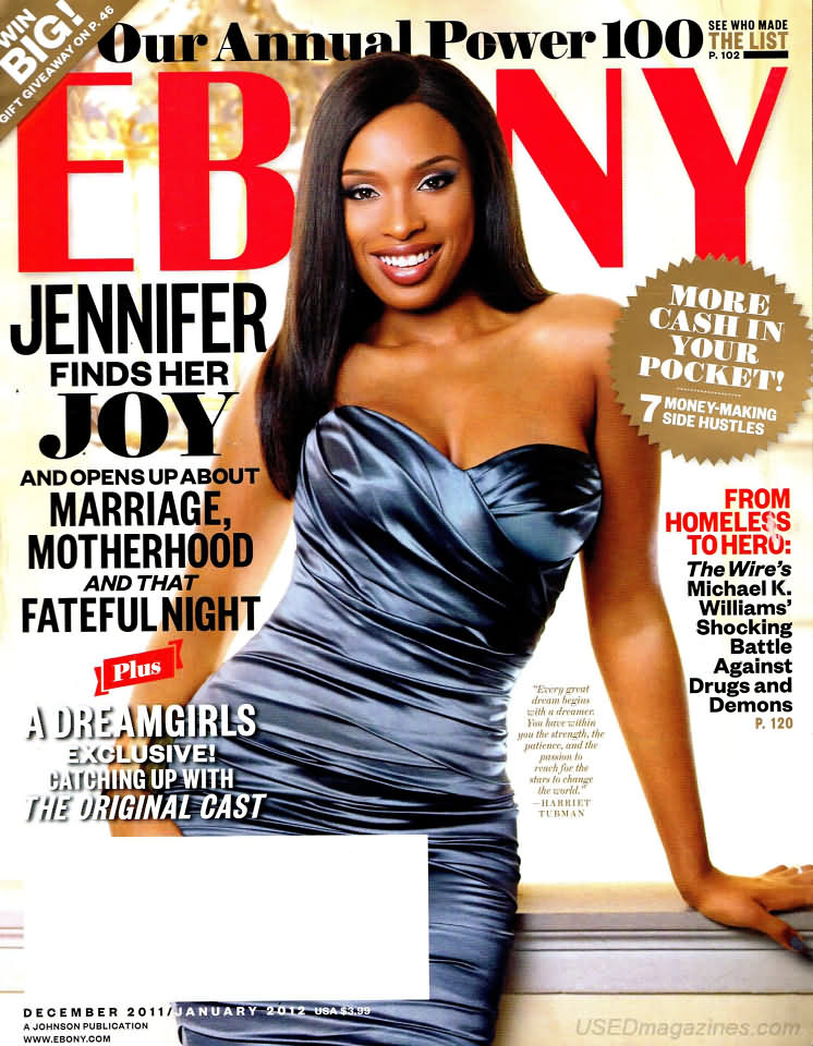 Ebony December 2011 magazine back issue Ebony magizine back copy 