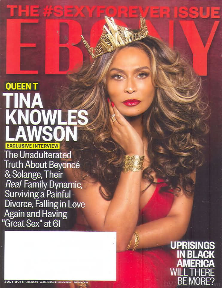 Ebony July 2015 magazine back issue Ebony magizine back copy 