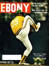 Ebony October 1972 magazine back issue cover image