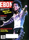 Michael Jackson magazine cover appearance Ebony June 1988