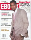 Ebony April 2005 magazine back issue cover image