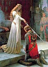 educa jigsaw puzzle, the accolade painting by leighton Puzzle