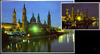 Basilica del Pilar, Saragossa, Spain(Glow in Dark), 1000 Piece Jigsaw Puzzle Made by Educa