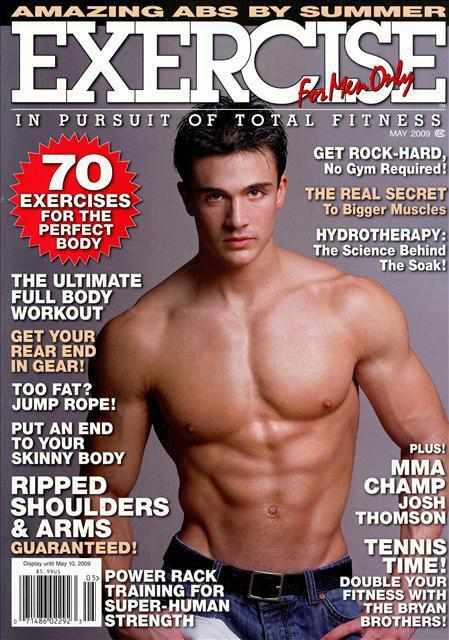 Exercise for Men Only May 2009 magazine back issue Exercise for Men Only magizine back copy 