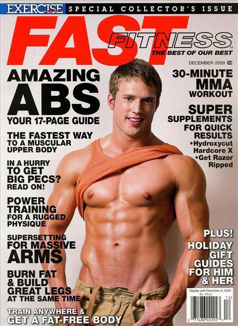 Exercise for Men Only December 2009 magazine back issue Exercise for Men Only magizine back copy 