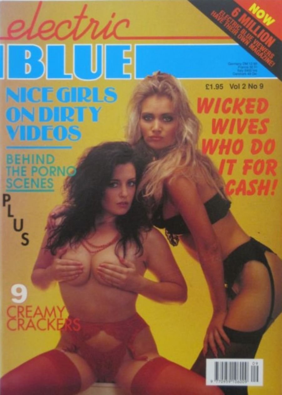 Electric Blue Vol. 2 # 9 magazine back issue Electric Blue magizine back copy 