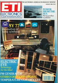 Electronics Today August 1990 Magazine Back Copies Magizines Mags