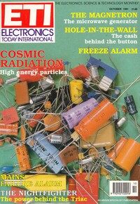Electronics Today October 1991 magazine back issue cover image