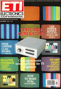 Electronics Today December 1991 magazine back issue cover image