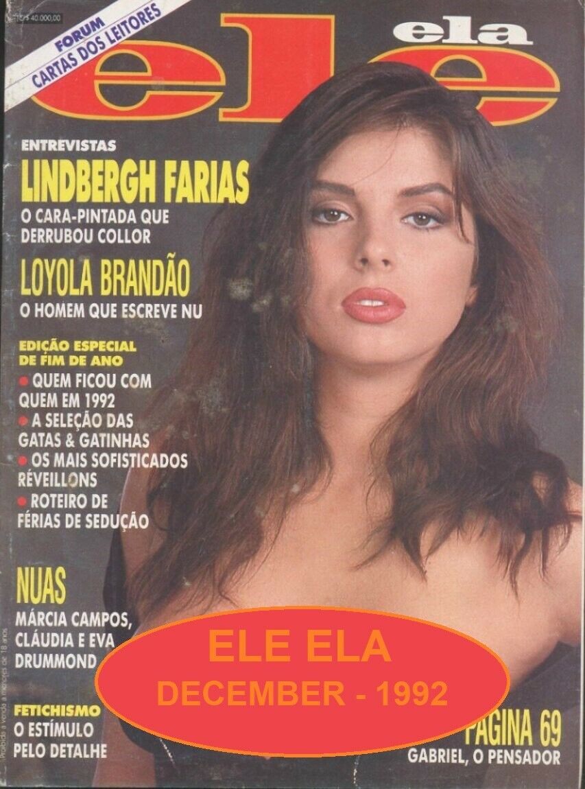 Ele Ela # 281, December 1992 magazine back issue Ele Ela magizine back copy 