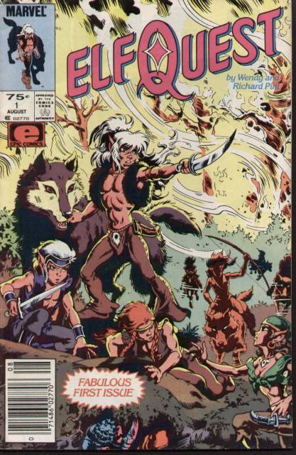 ElfQuest Comic Book Back Issues of Superheroes by A1Comix