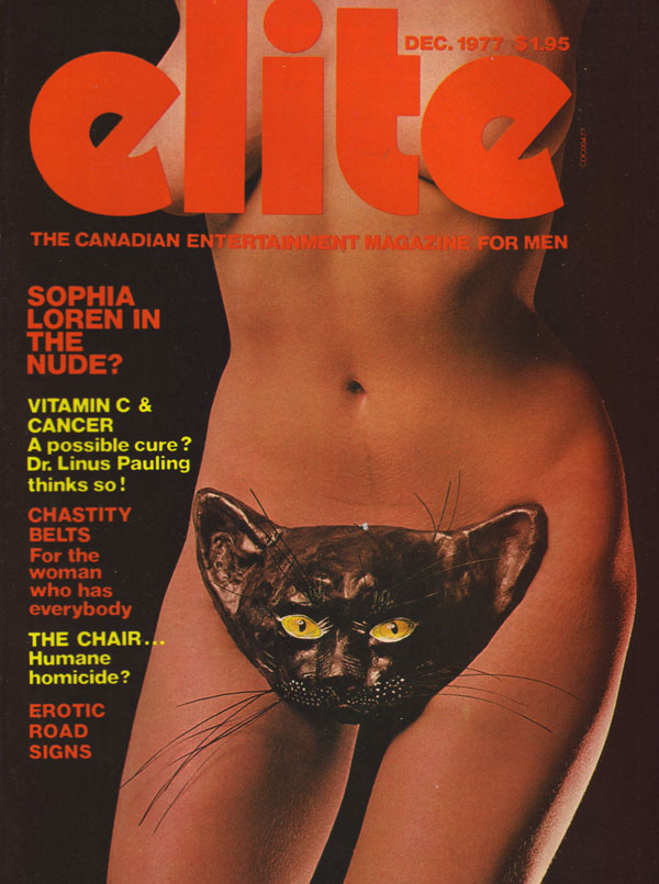 Elite December 1977 magazine back issue Elite magizine back copy elite magazine 1977 back issues hot pussy shots explicit cover health articles erotic road signs xxx