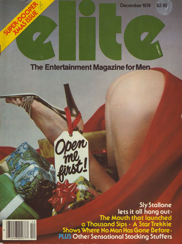 Elite December 1979 magazine back issue Elite magizine back copy elite magazine dec 1979 back issues hot steamy nude women erotic pictorials 80s pornstars christmas