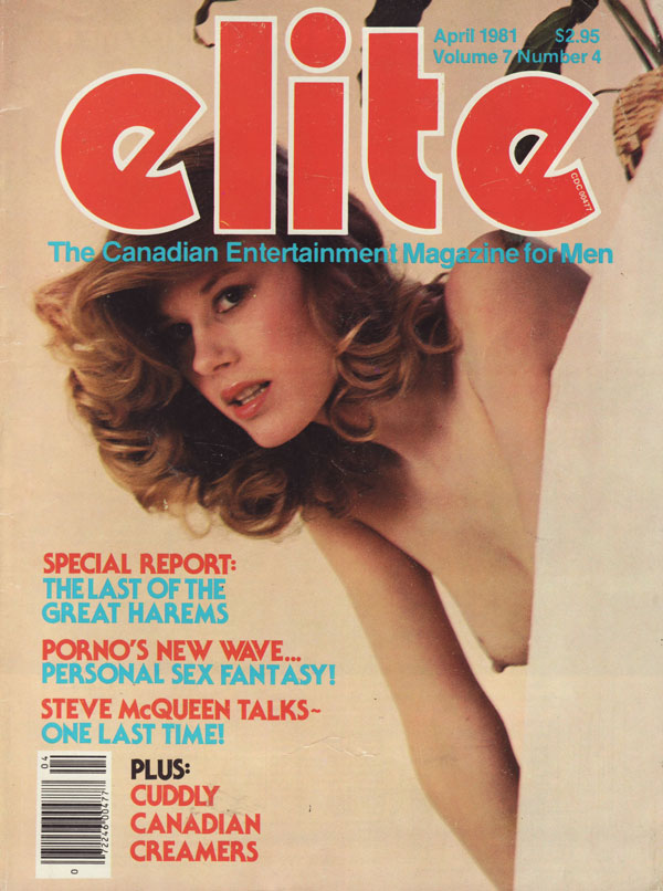 Elite April 1981 magazine back issue Elite magizine back copy elite magazine 1981 back issues canadian entertainment for men xxx explicit nude pics spread open pu