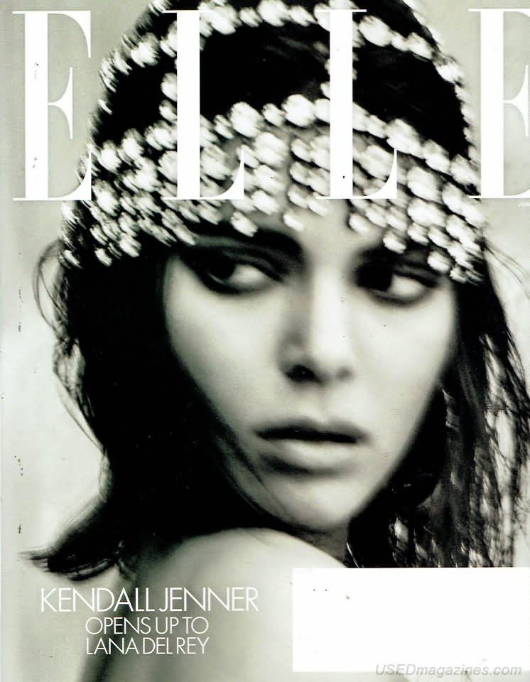 Elle June 2018 magazine back issue Elle magizine back copy 