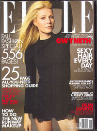 Elle September 2011 magazine back issue