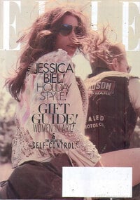 Elle December 2011 magazine back issue