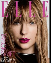 Taylor Swift magazine cover appearance Elle April 2019