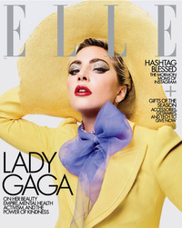 Lady Gaga magazine cover appearance Elle December 2019