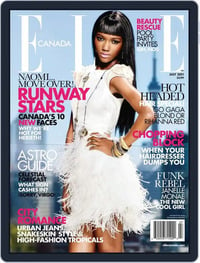 Rihanna magazine cover appearance Elle Canada July 2011