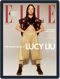 Elle Canada December/January 2022 magazine back issue cover image