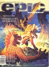 Epic April 1981 Magazine Back Copies Magizines Mags