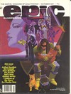 Epic October 1981 Magazine Back Copies Magizines Mags