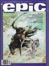 Epic Illustrated April 1984 Magazine Back Copies Magizines Mags