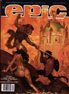 Epic Illustrated April 1985 Magazine Back Copies Magizines Mags