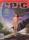 Epic Illustrated October 1985 Magazine Back Copies Magizines Mags