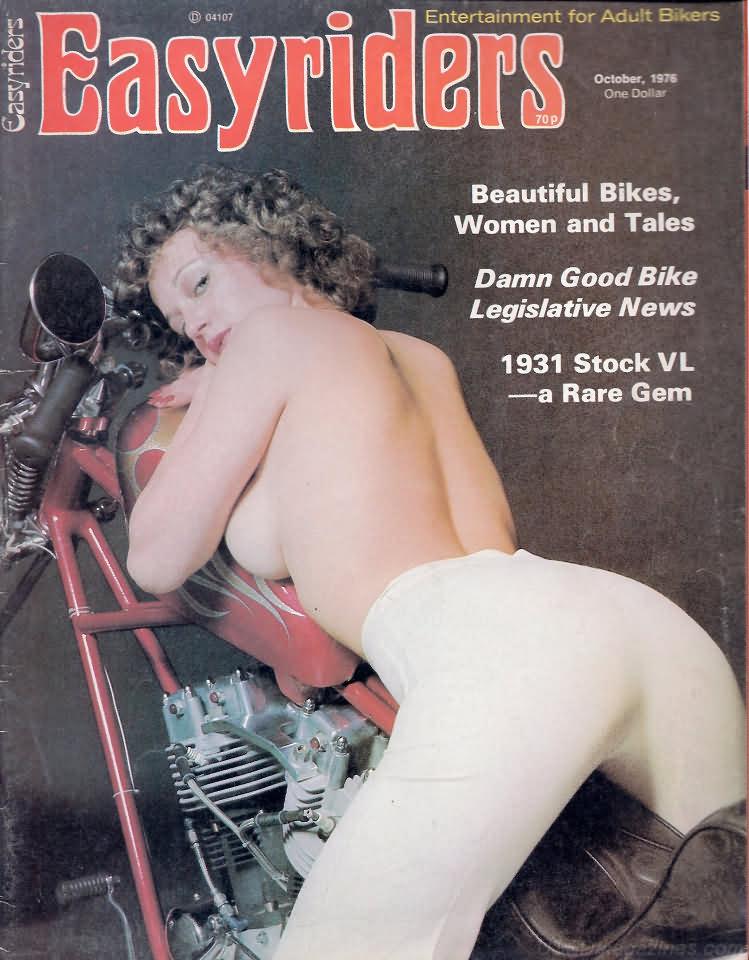 Easyriders October 1976 magazine back issue Easyriders magizine back copy Easyriders October 1976 Adult Motorcycle Magazine Back Issue Published by Paisano Publications Since 1970. Beautiful Bikes, Women And Tales.