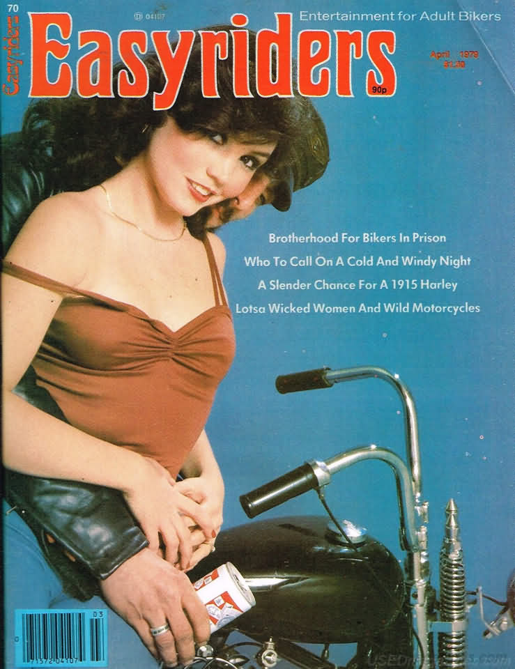 Easyriders April 1979 magazine back issue Easyriders magizine back copy Easyriders April 1979 Adult Motorcycle Magazine Back Issue Published by Paisano Publications Since 1970. Brotherhood For Bikers In Prison .