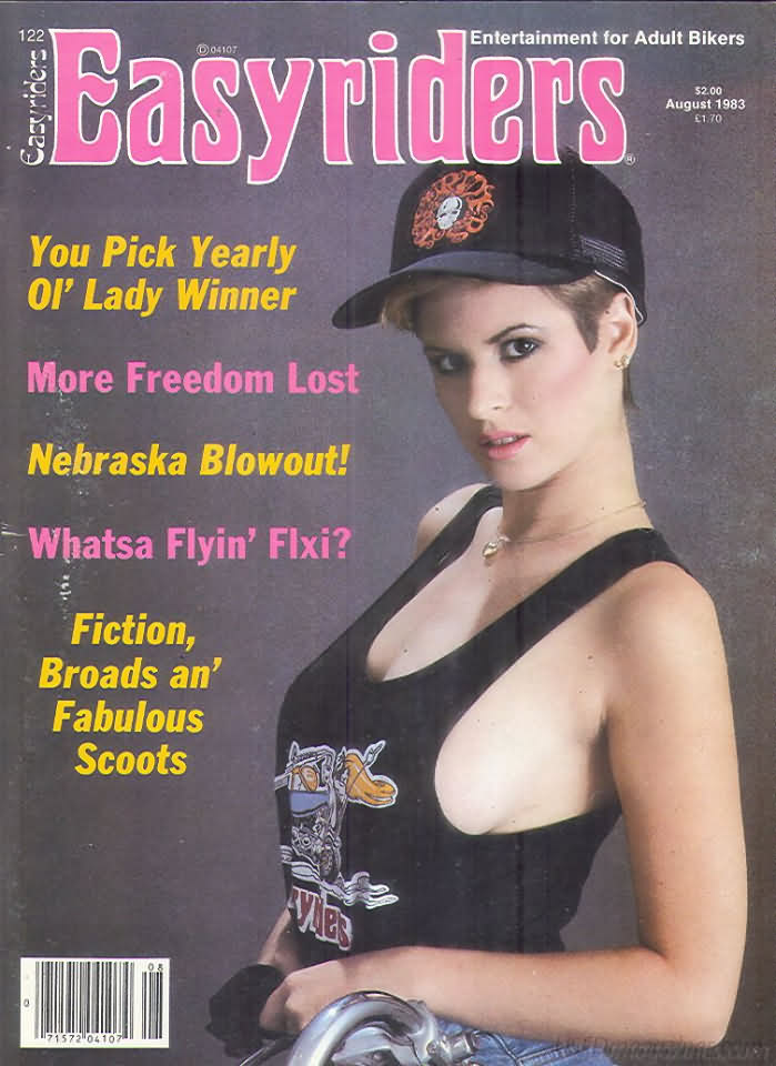 Easyriders August 1983 magazine back issue Easyriders magizine back copy Easyriders August 1983 Adult Motorcycle Magazine Back Issue Published by Paisano Publications Since 1970. You Pick Yearly OI Lady Winner.