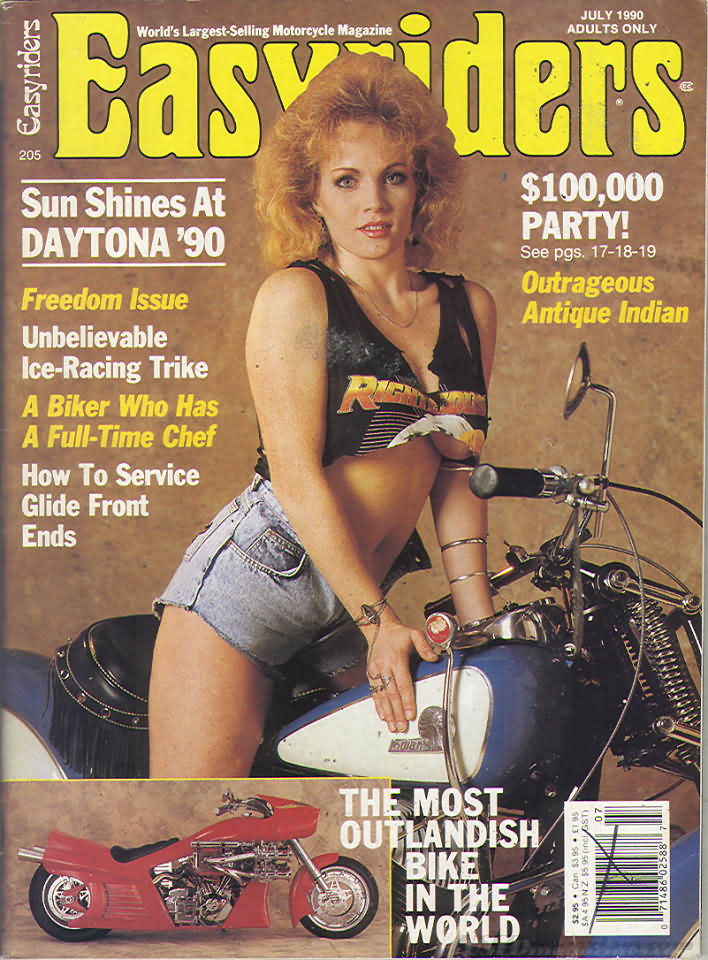 Easyriders July 1990, Easyriders Jul 1990, Magazine.