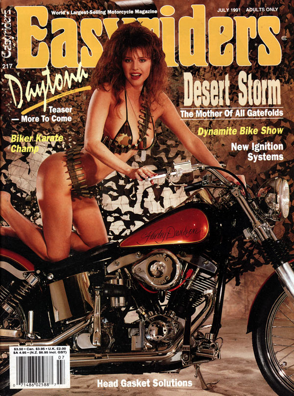 Easy Riders # 217 - July 1991, Easyriders Jul 1991, Magazine.