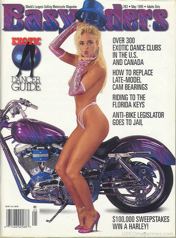 Easyriders May 1995 magazine back issue Easyriders magizine back copy Easyriders May 1995 Adult Motorcycle Magazine Back Issue Published by Paisano Publications Since 1970. Over 300 Exotic Dance Clubs In The U.S. And Canada.