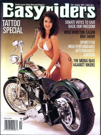 Easyriders October 1995 magazine back issue Easyriders magizine back copy Easyriders October 1995 Adult Motorcycle Magazine Back Issue Published by Paisano Publications Since 1970. Senate Votes To Give Back Our Freedom .